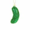 Cody Foster & Co. Christmas Jeweled Pickle Ornament 3.75"