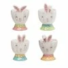 Transpac Imports Johanna Parker Easter Dottie Egg Cups (Set Of 4)