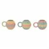 Transpac Imports Johanna Parker Easter Dottie Spring Egg Mug Set (Set Of 3)