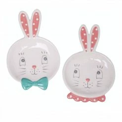 Transpac Imports Johanna Parker Easter Dottie Trinket Dish