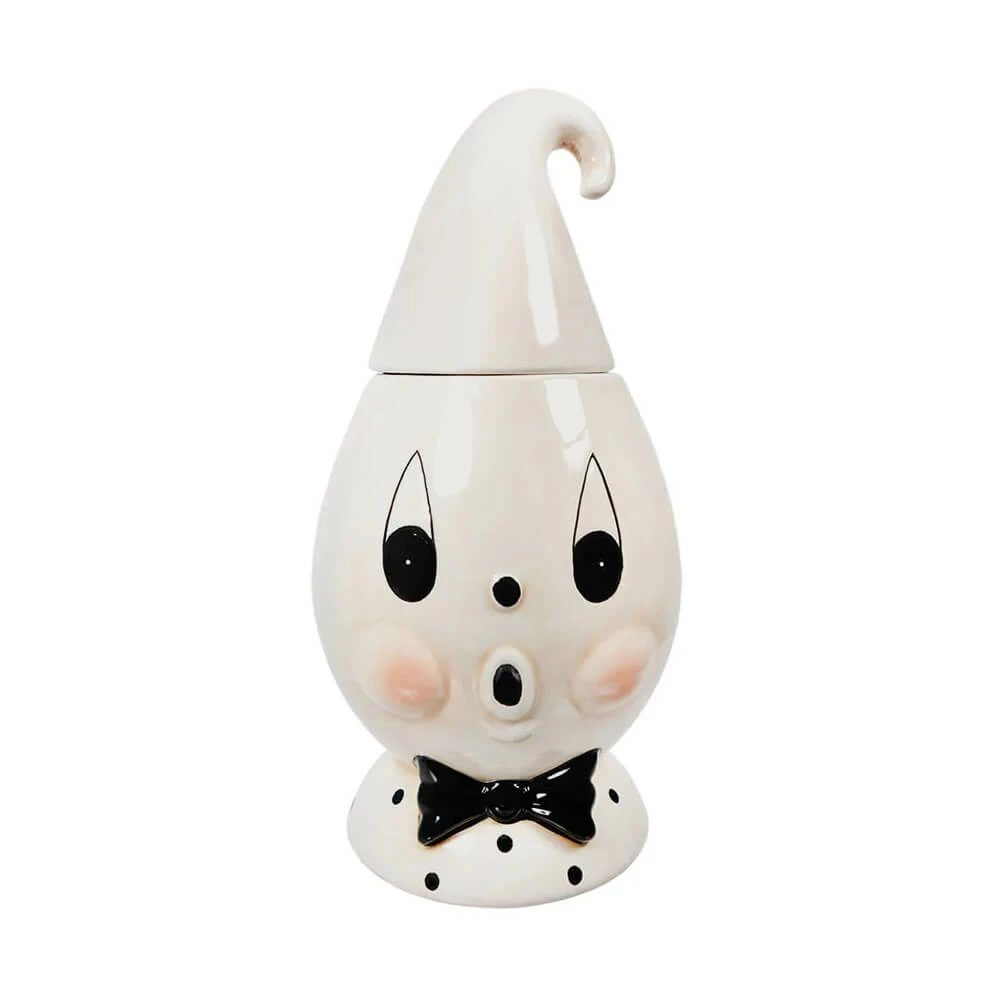Transpac Imports PREORDER: Johanna Parker Halloween Boo Ghost Cookie Jar 3 Transpac Imports PREORDER: Johanna Parker Halloween Boo Ghost Cookie Jar