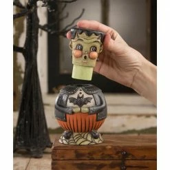 Bethany Lowe Johanna Parker Halloween Frankie O'bats Spooks Jar