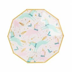 Daydream Society Magical Christmas Unicorn Party Plates