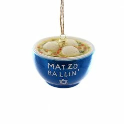 Cody Foster & Co. Matzo Ballin Ornament 3"