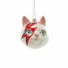 Cody Foster & Co. Meowie Bowie Cat Head Ornament 2.75" Christmas