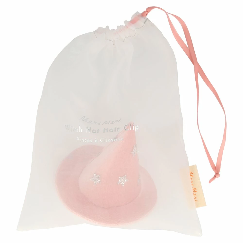 Meri Meri Party Pink Velvet Witch Hat 4 Meri Meri Party Pink Velvet Witch Hat
