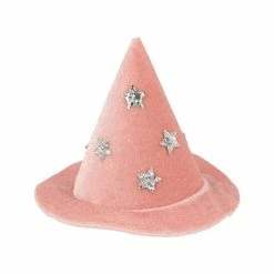 Meri Meri Party Pink Velvet Witch Hat