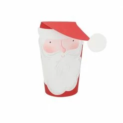 Meri Meri Party Jolly Santa Cups