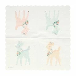 Meri Meri Party Pastel Deer Napkins 7 Meri Meri Party Pastel Deer Napkins