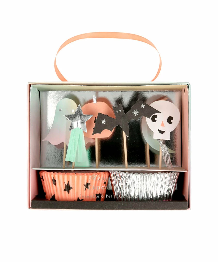 Meri Meri Party Pastel Halloween Cupcake Kit 3 Meri Meri Party Pastel Halloween Cupcake Kit