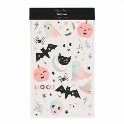 Meri Meri Party Pastel Halloween Temporary Tattoos