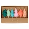 Meri Meri Party Rainbow Fringed Christmas Tree Picks 2 Meri Meri Party Rainbow Fringed Christmas Tree Picks