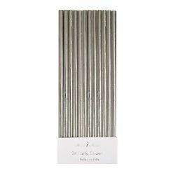 Meri Meri Party Silver Foil Party Straws