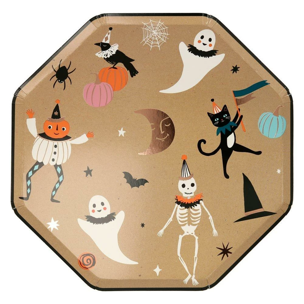 Meri Meri Party Vintage Halloween Dinner Plates 3 Meri Meri Party Vintage Halloween Dinner Plates