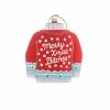 Cody Foster & Co. Red "Merry Xmas B!tches" Sweater Ornament 4.5"