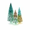 Cody Foster & Co. PREORDER: Multi Color Green / Teal Hue Trees (Set Of 3) 2 Cody Foster & Co. PREORDER: Multi Color Green / Teal Hue Trees (Set Of 3)
