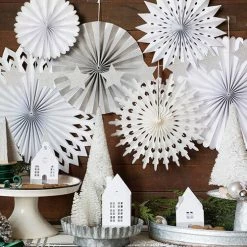 My Mind’s Eye White Glitter Stars Banner Party