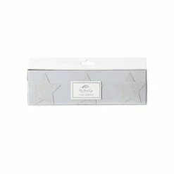 My Mind’s Eye White Glitter Stars Banner Party