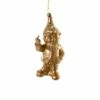 Cody Foster & Co. Gold Naughty Gnome Ornament 5.5" Christmas
