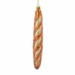 Kurt S. Adler, Inc. Noble Gems French Baguette Ornament 7.75"
