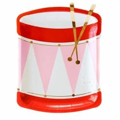 My Mind’s Eye Nutcracker Drum Shaped Plates 9"