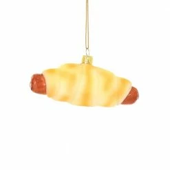 Cody Foster & Co. Christmas PREORDER: Pig In A Blanket Ornament, 4.5"