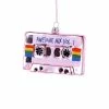 Cody Foster & Co. Pink Awesome Mixed Tape Ornament 3.25" Christmas