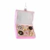Cody Foster & Co. Pink Box Of Donuts Ornament 2.75"