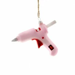 Cody Foster & Co. Pink Glue Gun Ornament 4.25" Christmas