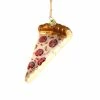 Cody Foster & Co. PREORDER: Pizza Slice Ornament 4.5" Christmas