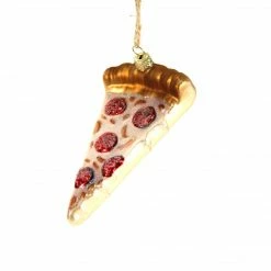 Cody Foster & Co. PREORDER: Pizza Slice Ornament 4.5" Christmas
