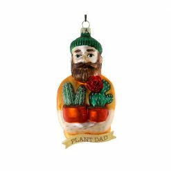 Cody Foster & Co. Christmas Plant Dad Ornament 4.5"