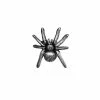 Transpac Imports Distressed Silver Iron Spider Halloween Decor 3.25"