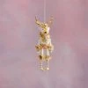 Christmas Glitterville Studios La Renne The Reindeer Holiday Ornament 7.5"