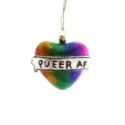 Cody Foster & Co. Queer AF Ornament 3" Christmas