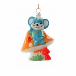 Cody Foster & Co. PREORDER: Lazy Mouse Ornament 4.5"