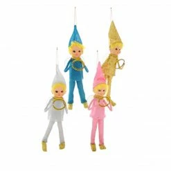 Cody Foster & Co. Christmas Retro Merriment Fairy Ornament 8"