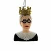 Cody Foster & Co. Christmas The Notorious RBG Ornament 3.5"