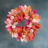Glitterville Studios Pumpkin Leaf Wreath Seasonal Wreaths & Garlands