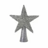 Cody Foster & Co. PREORDER: Silver Rhinestone Tree Topper 7.75"