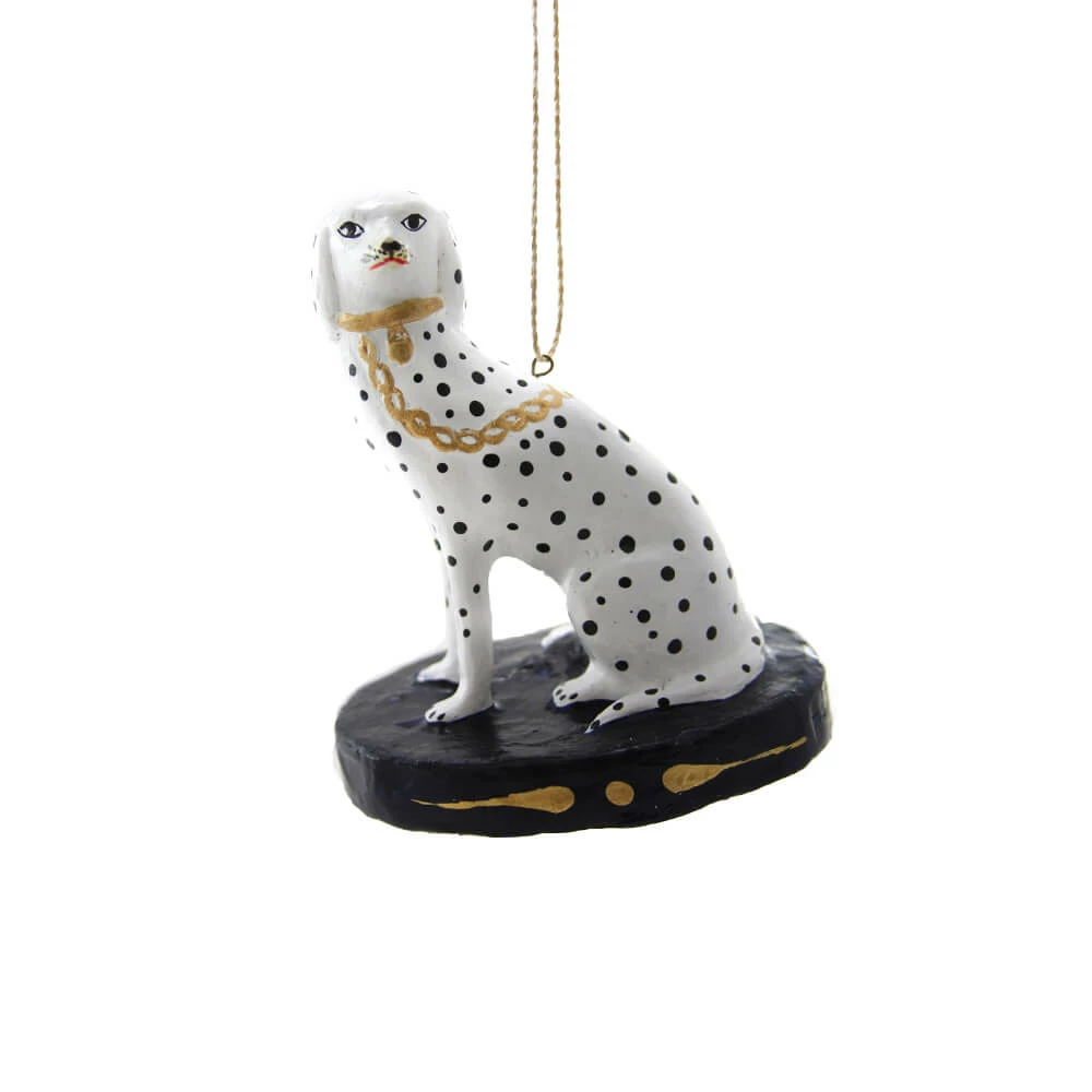 Cody Foster & Co. PREORDER: Spotted Dalmatian W/ Navy Base Ornament 4" Christmas 3 Cody Foster & Co. PREORDER: Spotted Dalmatian W/ Navy Base Ornament 4" Christmas