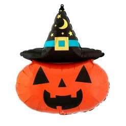 Burton + BURTON Party SuperShape Witchy Pumpkin Foil Balloon 28"