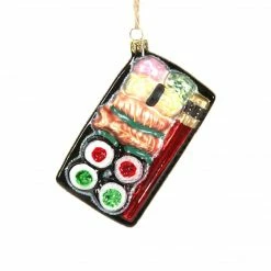 Cody Foster & Co. Sushi Platter Ornament 4" Christmas