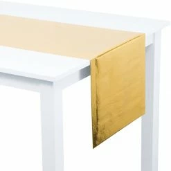 Table Coverings Party Metallic Gold Table Runner