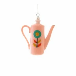 Cody Foster & Co. Vintage Coffee Pot Ornament 4.25" Christmas