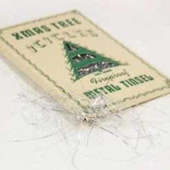 Cody Foster & Co. Christmas Vintage Icicles Silver Holiday Tinsel