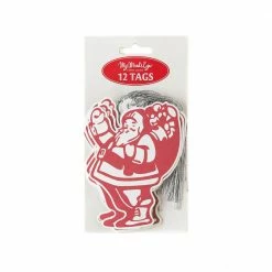 My Mind’s Eye Vintage Santa Christmas Gift Tags Cards + Gift Wrap