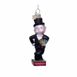 Vondels Christmas Monopoly Rich Uncle Pennybags Ornament