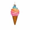Vondels Rainbow Ice Cream Ornament Christmas