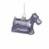 Vondels Silver Opal Monopoly Dog Ornament Christmas